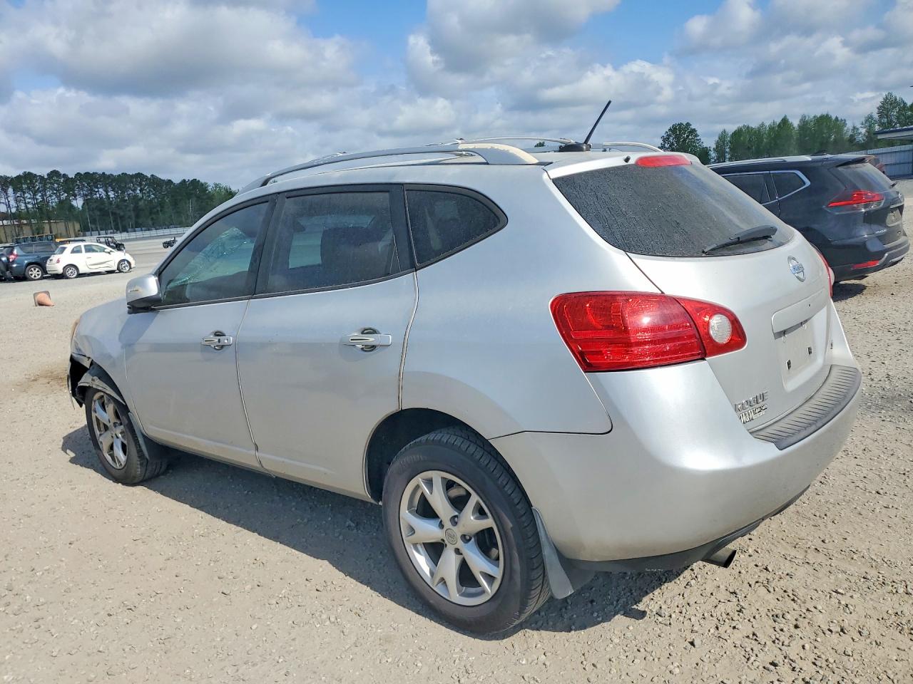 2009 Nissan Rogue S Серебряный vin: JN8AS58TX9W050915