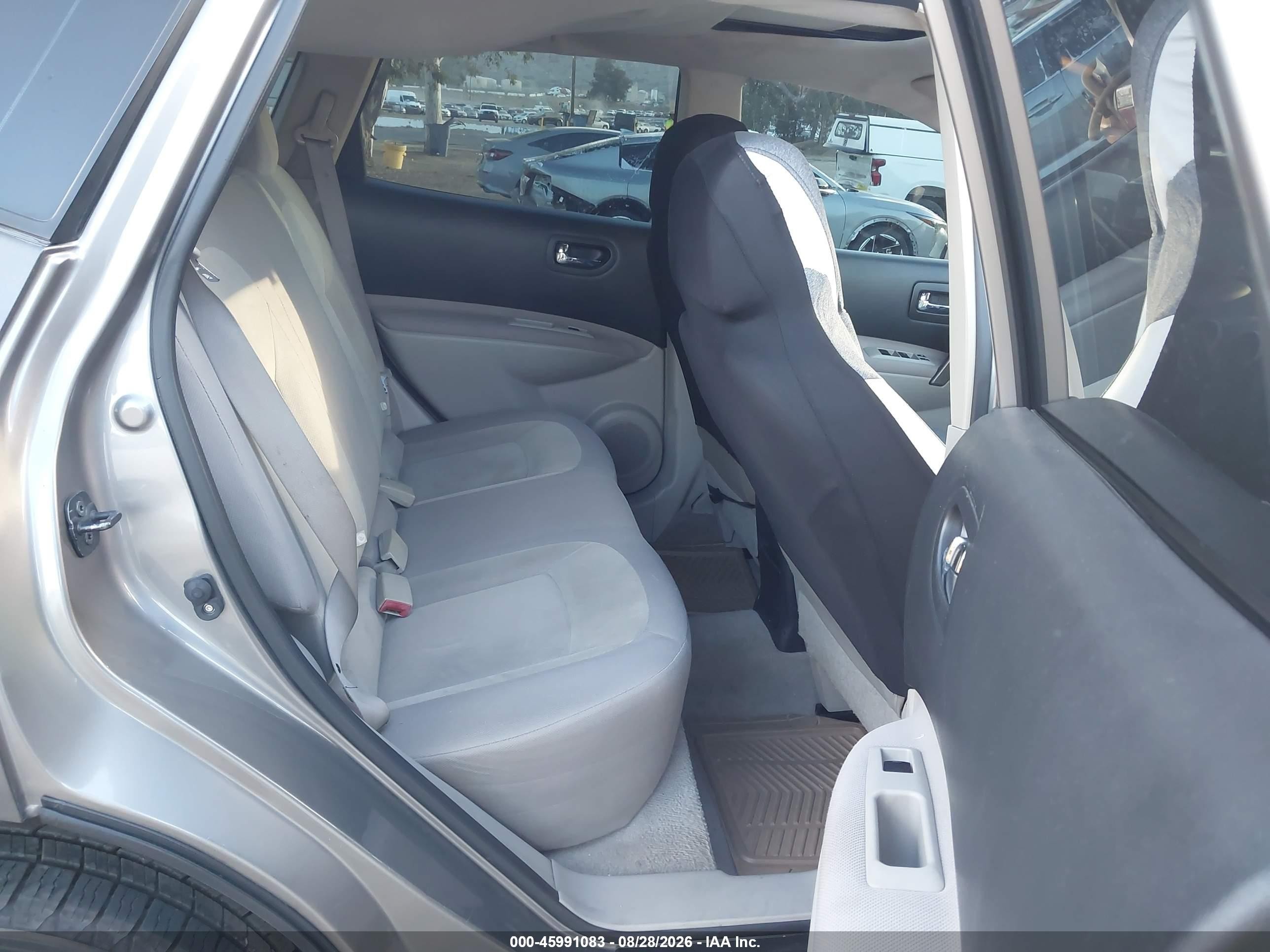 2009 Nissan Rogue S Серый vin: JN8AS58TX9W054477
