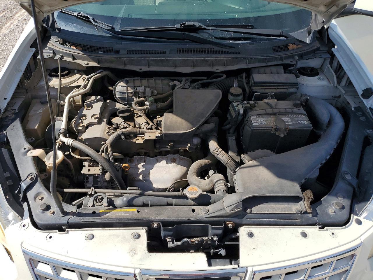 2009 Nissan Rogue S Белый vin: JN8AS58TX9W060036