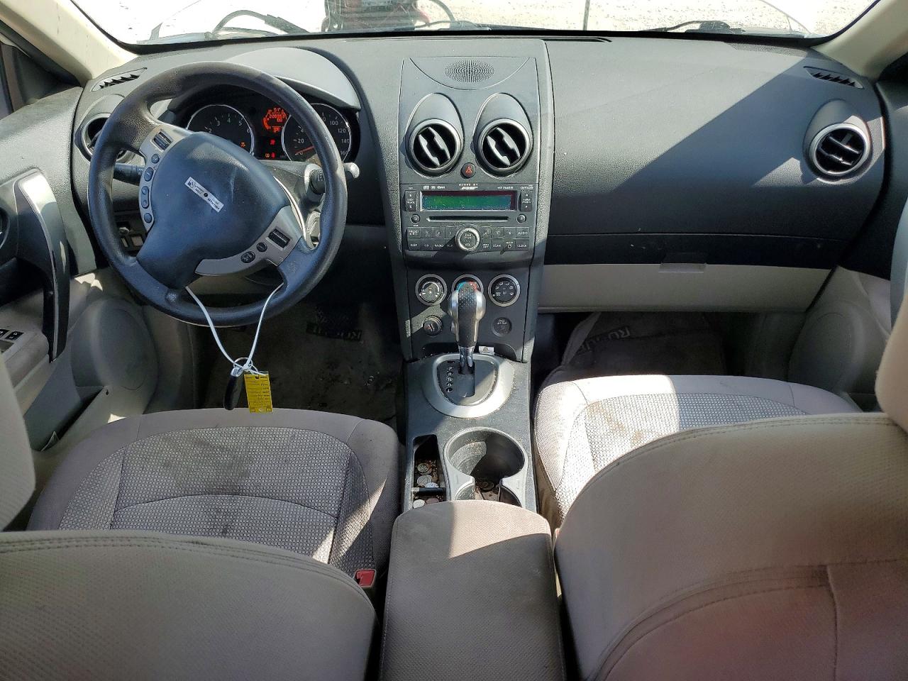 2009 Nissan Rogue S Белый vin: JN8AS58TX9W060036
