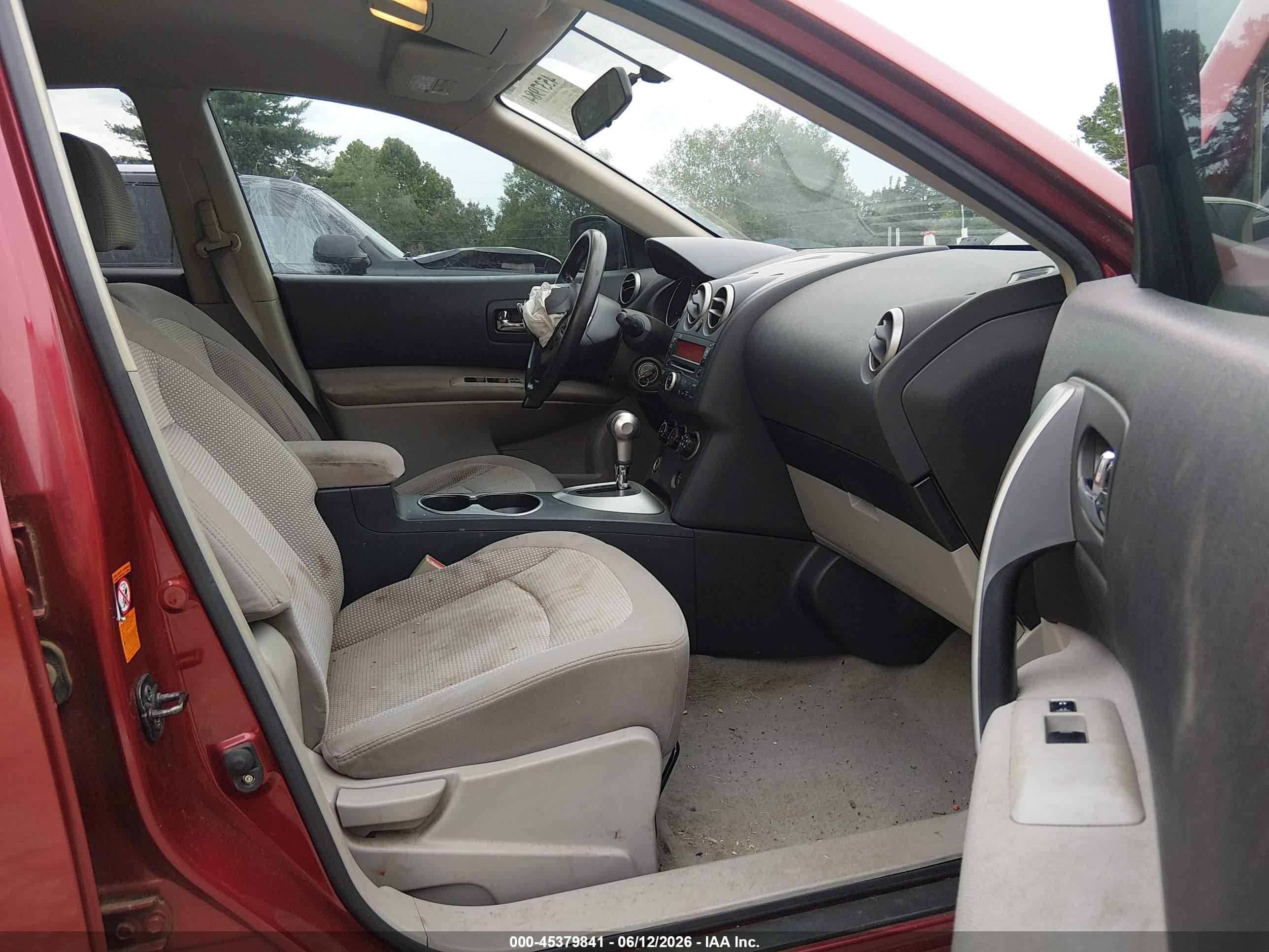 2009 Nissan Rogue Sl Red vin: JN8AS58TX9W061414