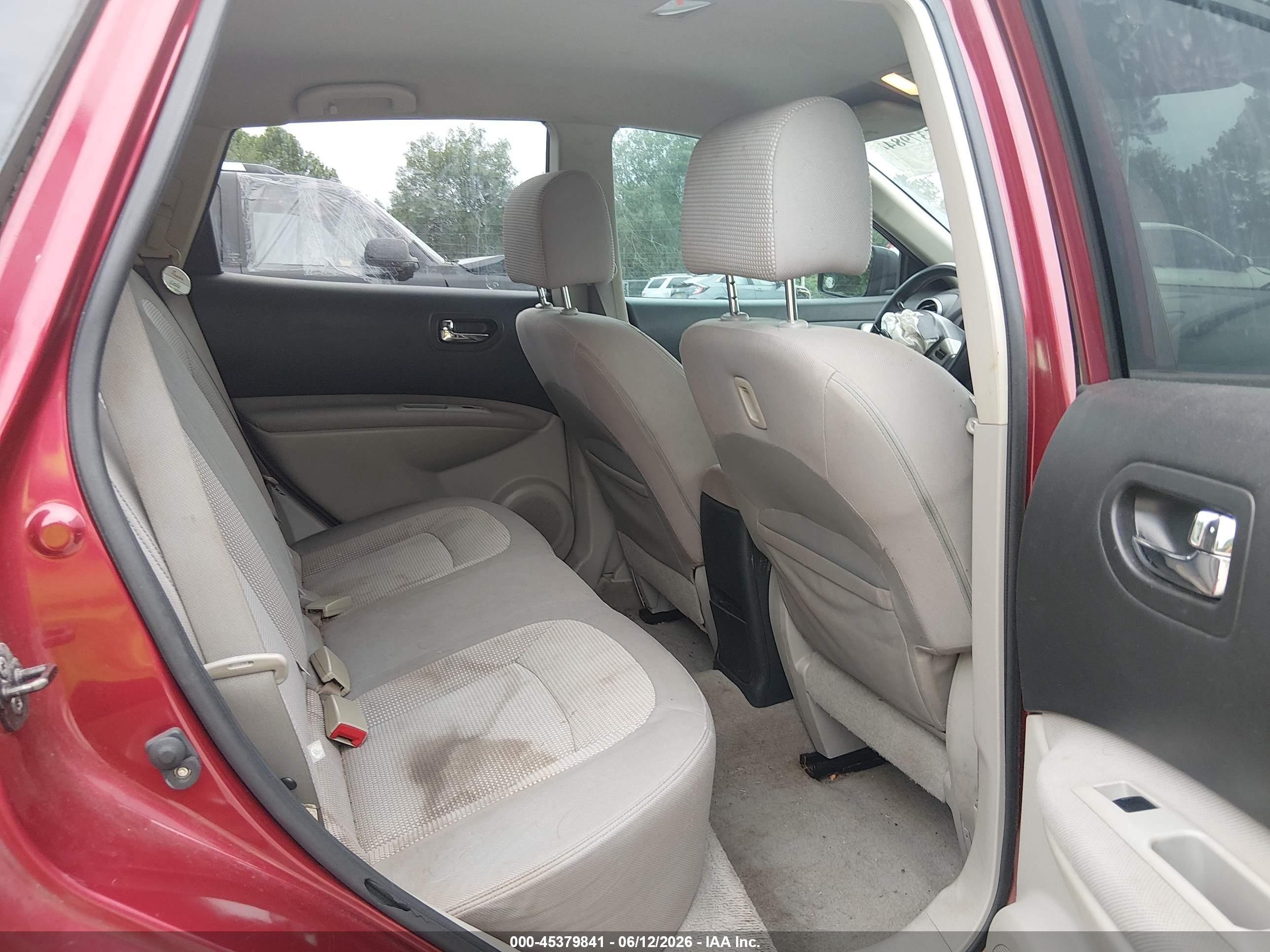 2009 Nissan Rogue Sl Red vin: JN8AS58TX9W061414