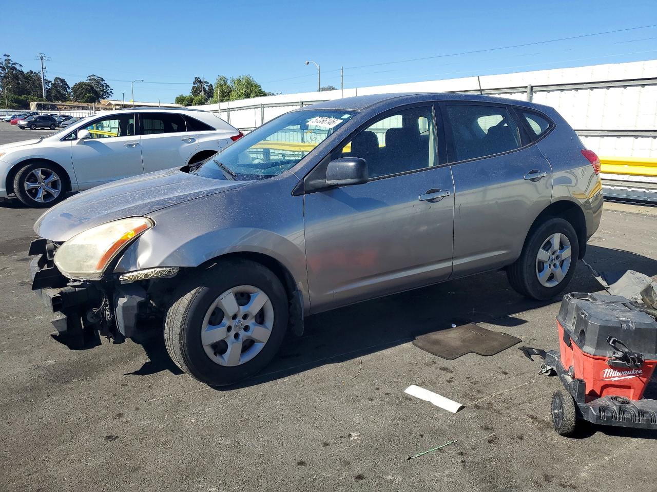 2009 Nissan Rogue S Charcoal vin: JN8AS58TX9W325182