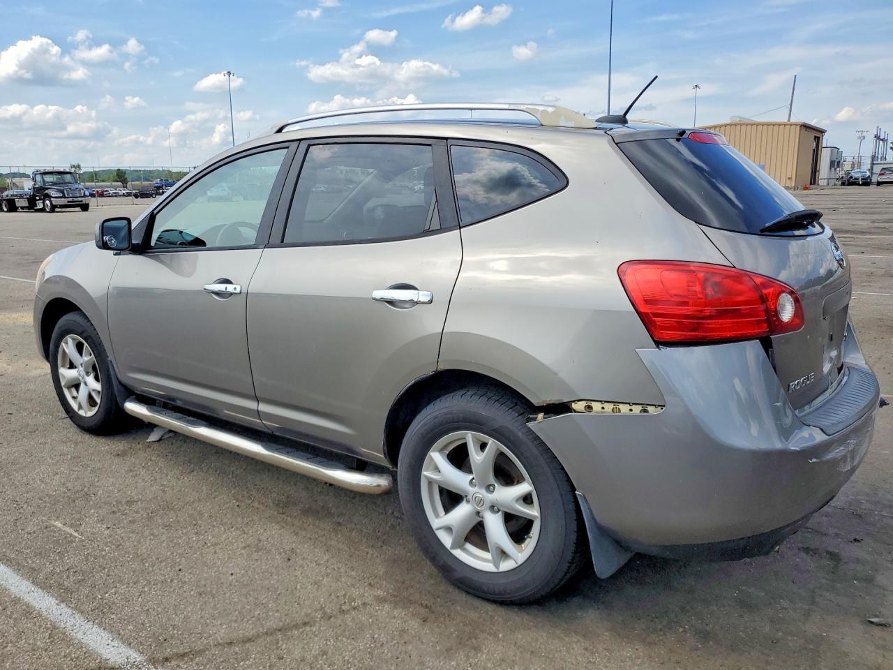 2008 Nissan Rogue S Gray vin: JN8AS58V08W100849