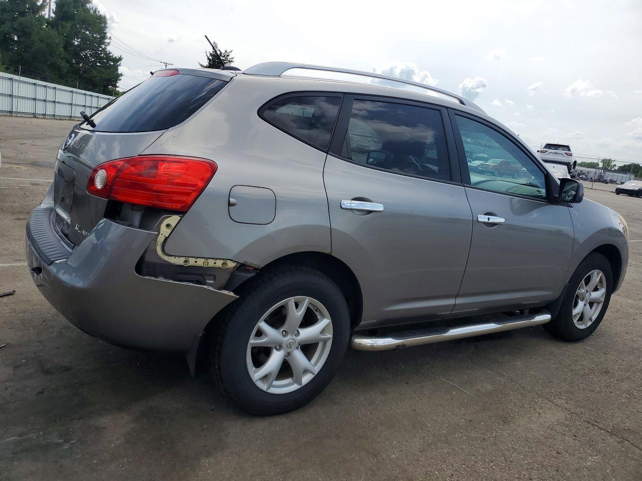 2008 Nissan Rogue S Gray vin: JN8AS58V08W100849