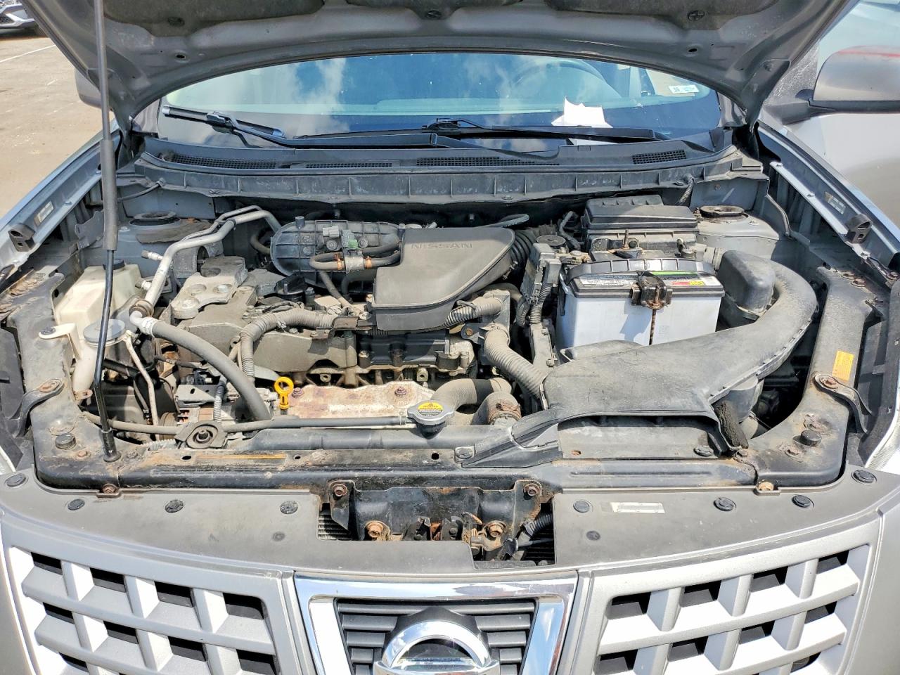 2008 Nissan Rogue S Gray vin: JN8AS58V08W100849
