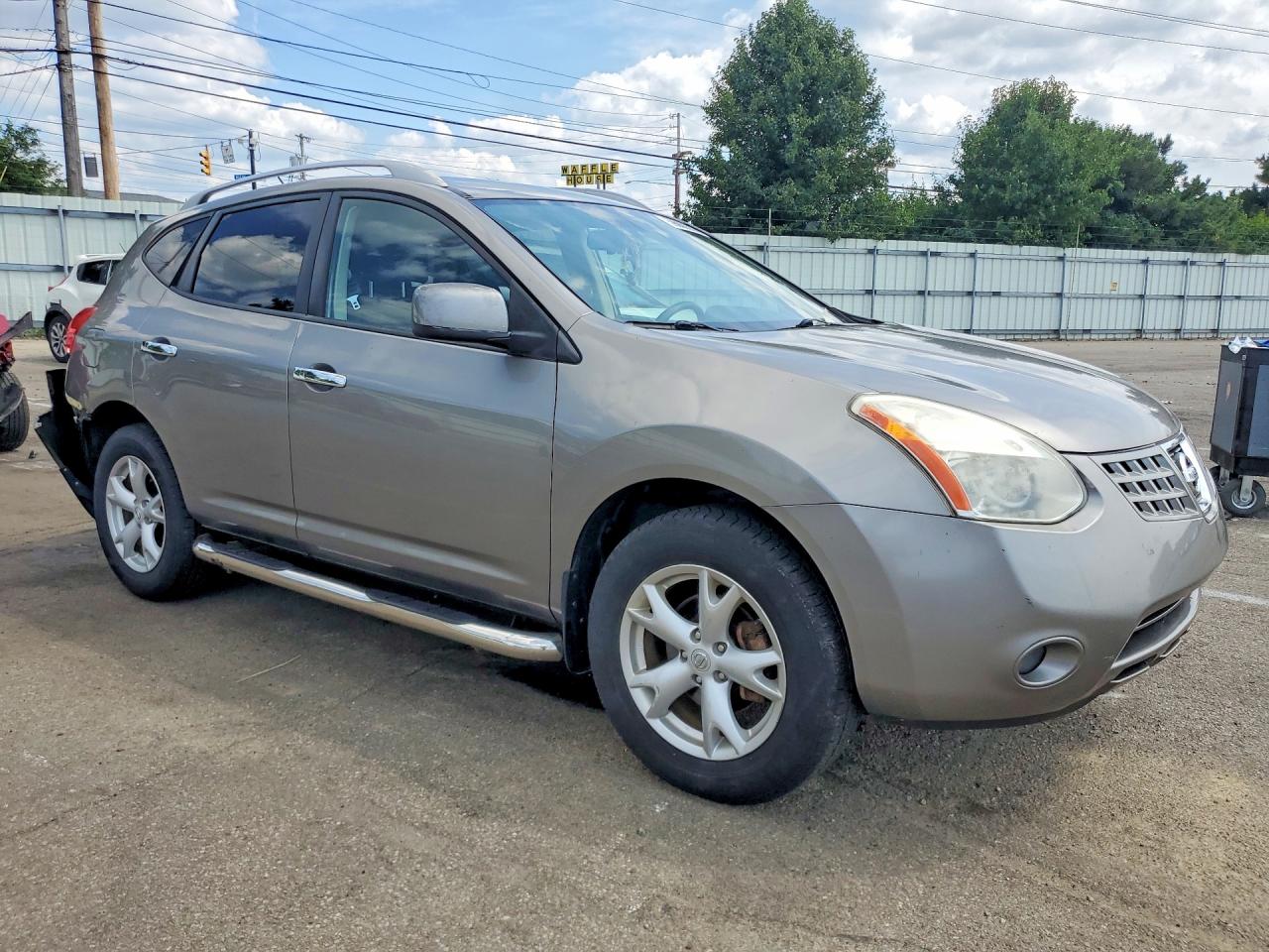 2008 Nissan Rogue S Gray vin: JN8AS58V08W100849