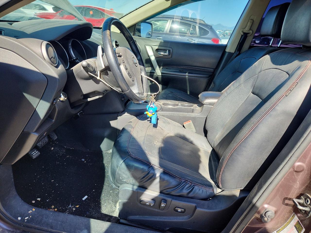 2008 Nissan Rogue S Brown vin: JN8AS58V08W103900
