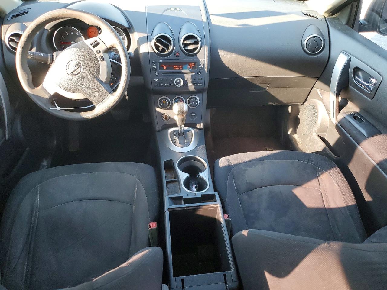 2008 Nissan Rogue S Black vin: JN8AS58V08W119188