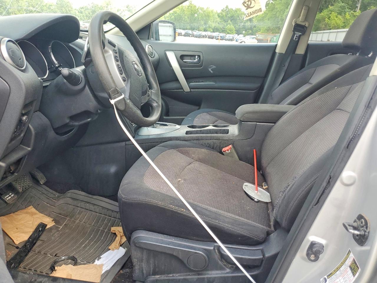 2008 Nissan Rogue Silver vin: JN8AS58V08W122785
