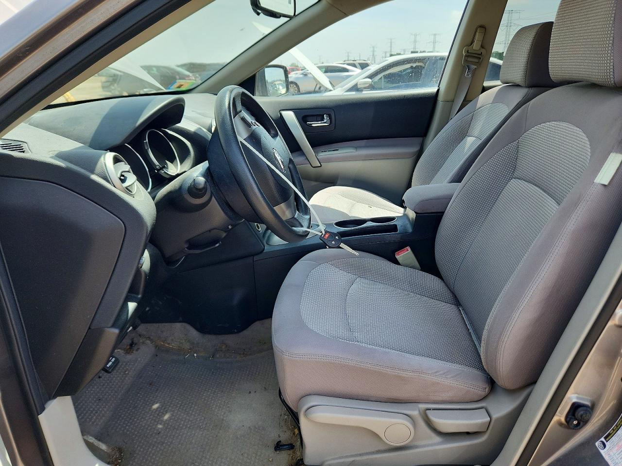 2008 Nissan Rogue S Gray vin: JN8AS58V08W125055