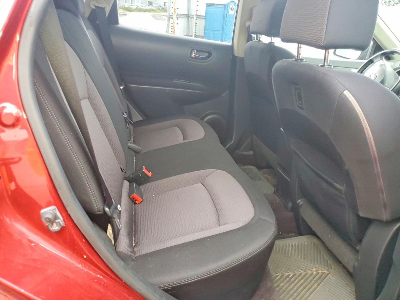 2008 Nissan Rogue S Red vin: JN8AS58V08W130420