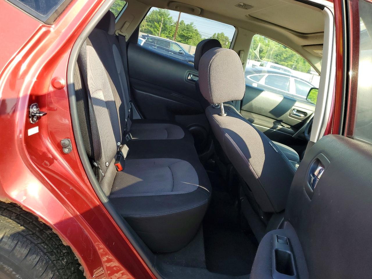 2008 Nissan Rogue Sl Red vin: JN8AS58V08W139988