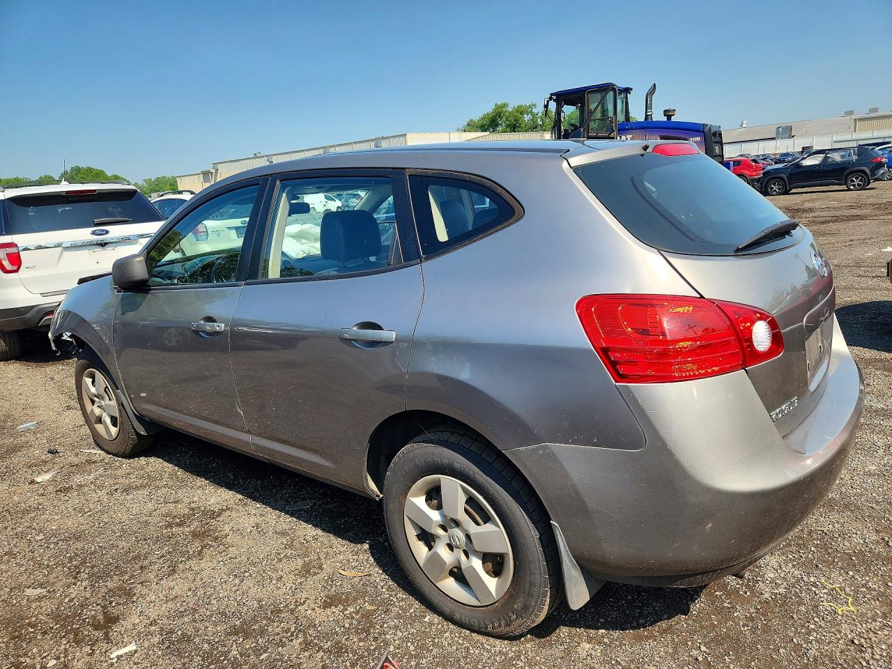 2008 Nissan Rogue Коричневый vin: JN8AS58V08W142874