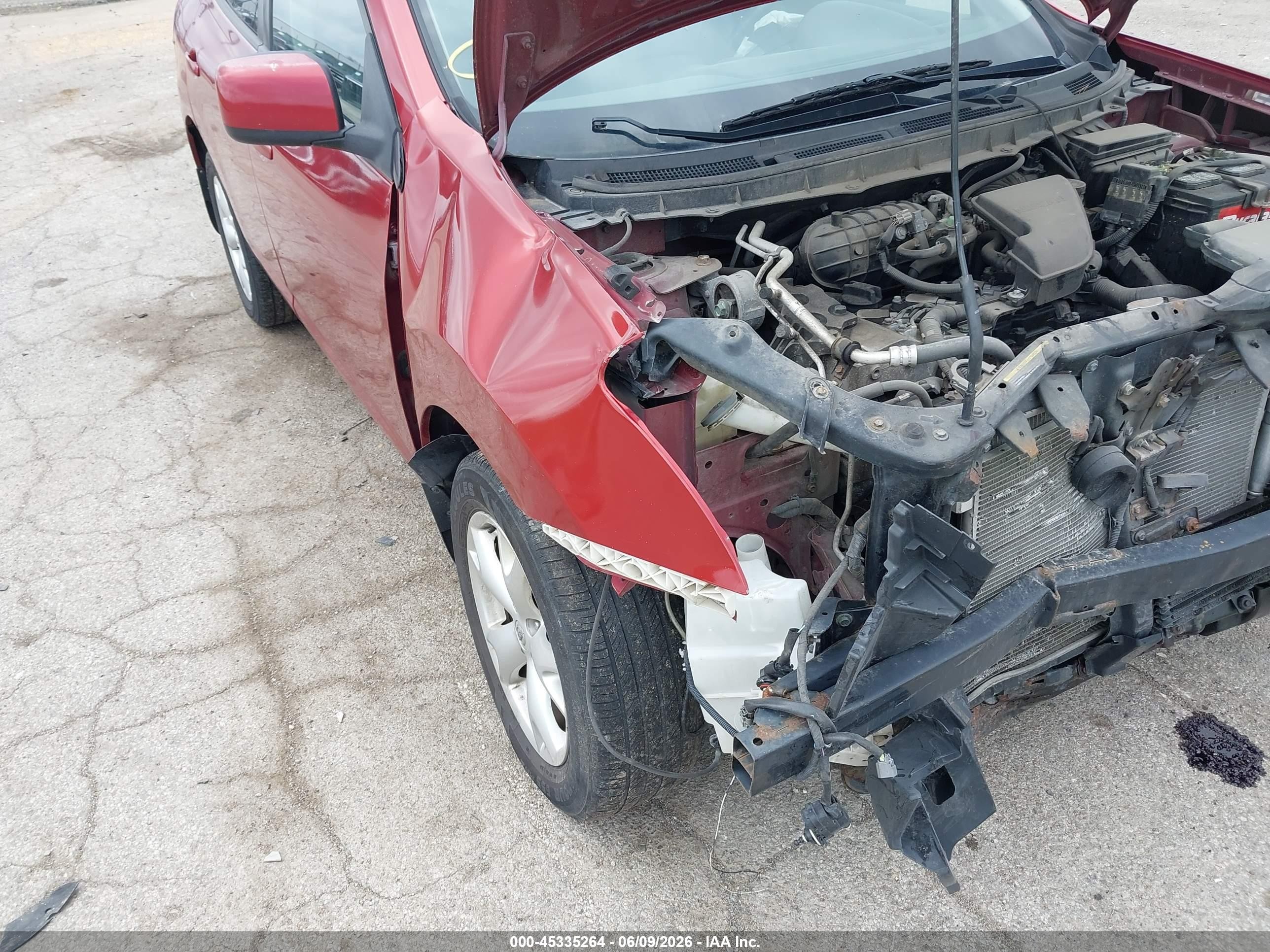 2008 Nissan Rogue Sl Red vin: JN8AS58V08W144978