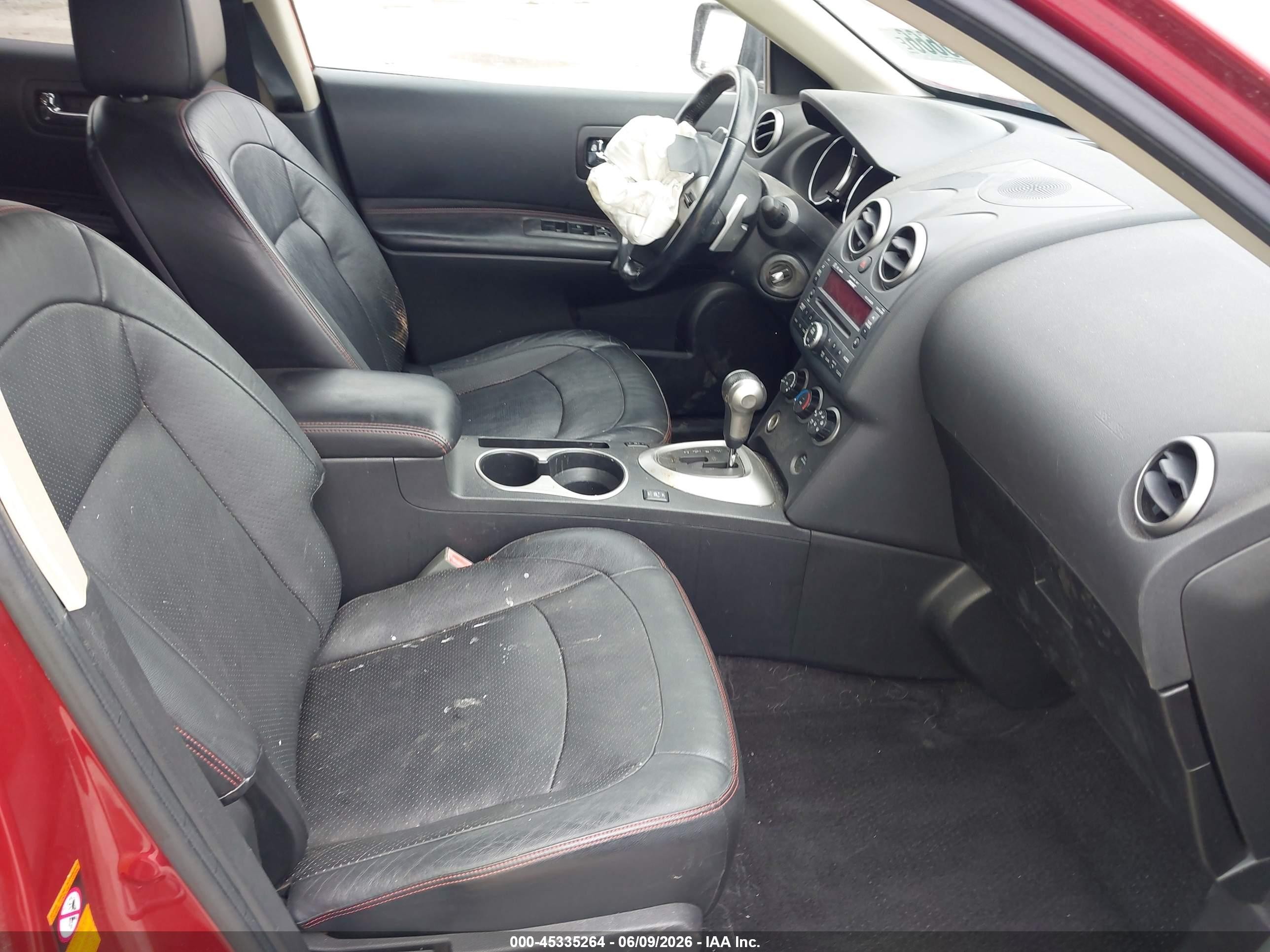 2008 Nissan Rogue Sl Red vin: JN8AS58V08W144978
