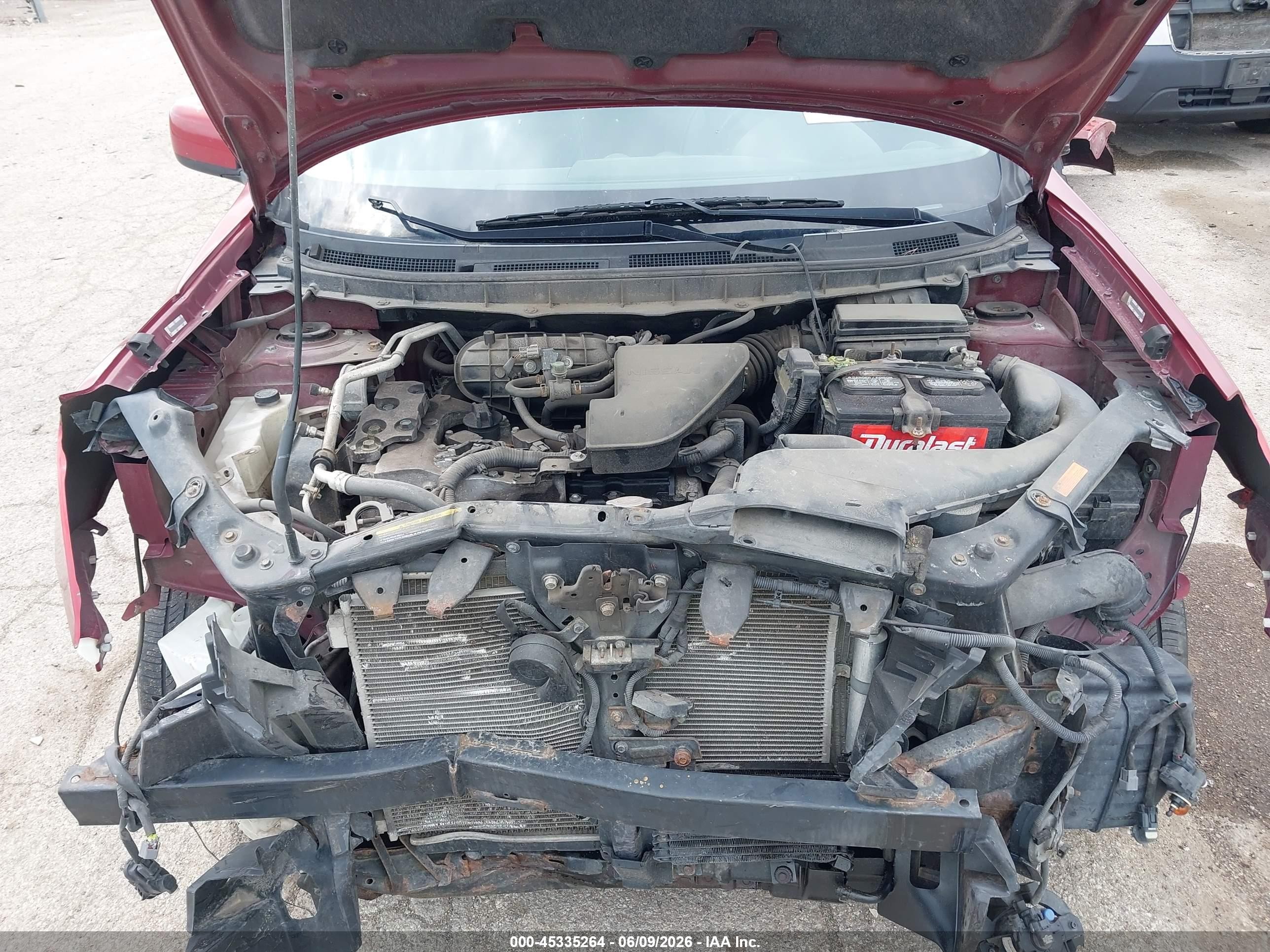 2008 Nissan Rogue Sl Red vin: JN8AS58V08W144978