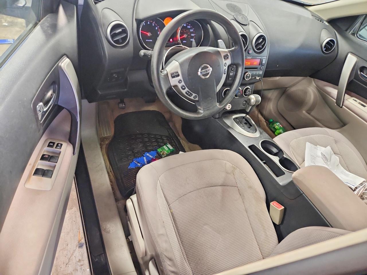 2008 Nissan Rogue S Black vin: JN8AS58V08W400598