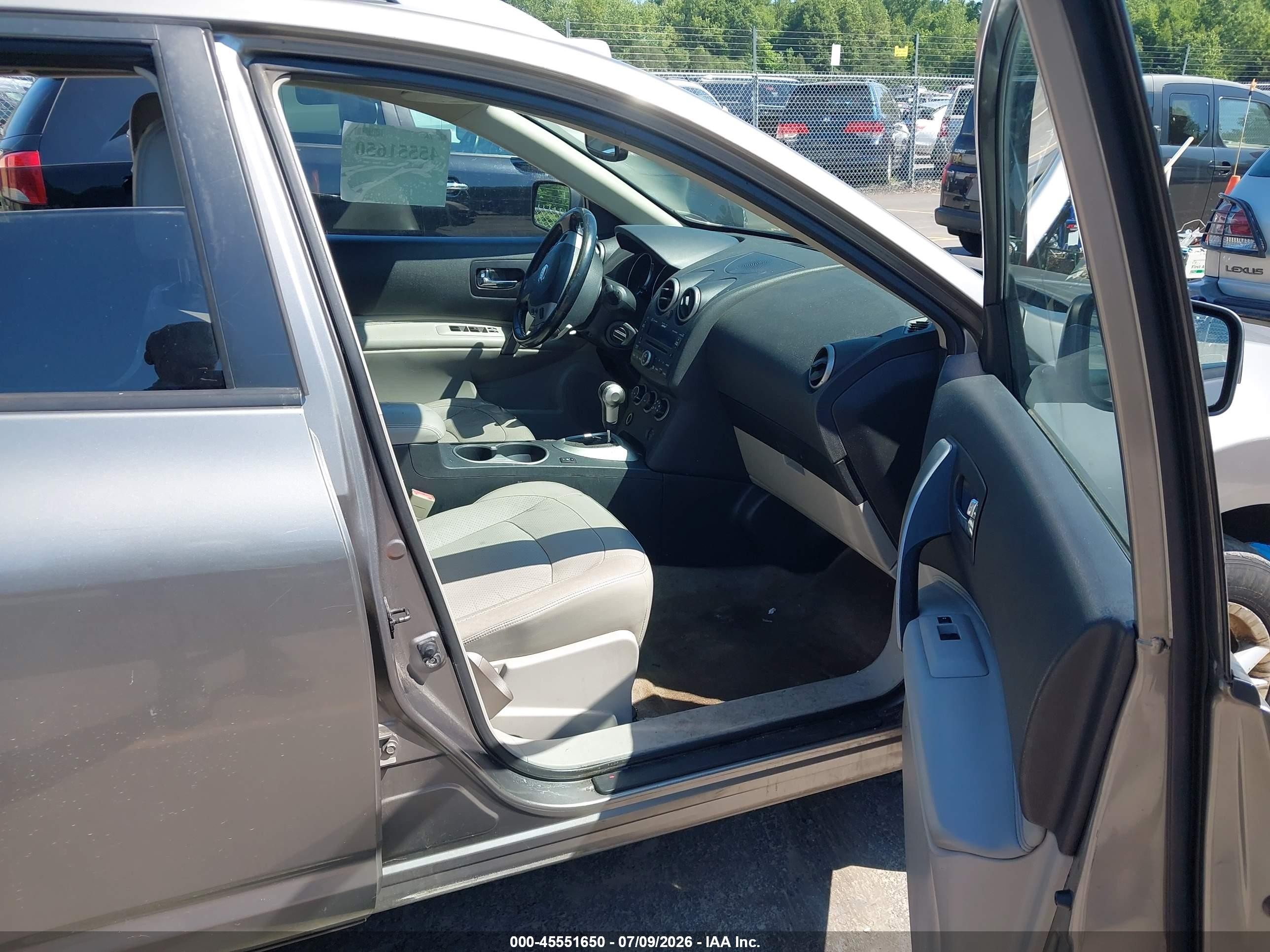 2009 Nissan Rogue Sl Gray vin: JN8AS58V09W161068