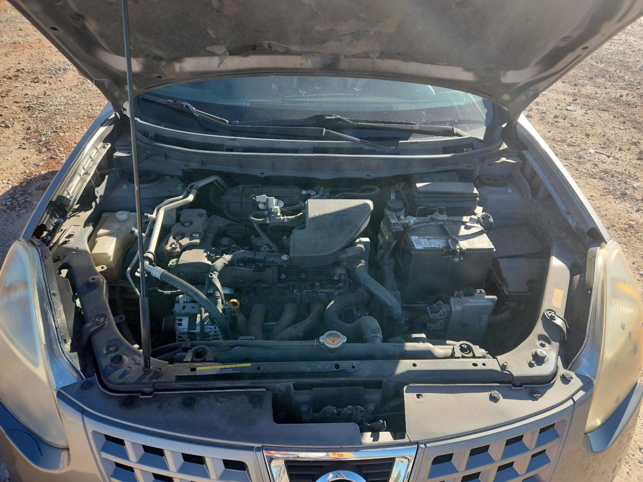 2009 Nissan Rogue S Tan vin: JN8AS58V09W161460