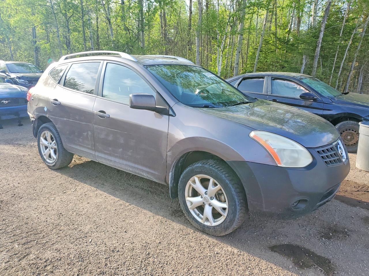 2009 Nissan Rogue S Charcoal vin: JN8AS58V09W169719