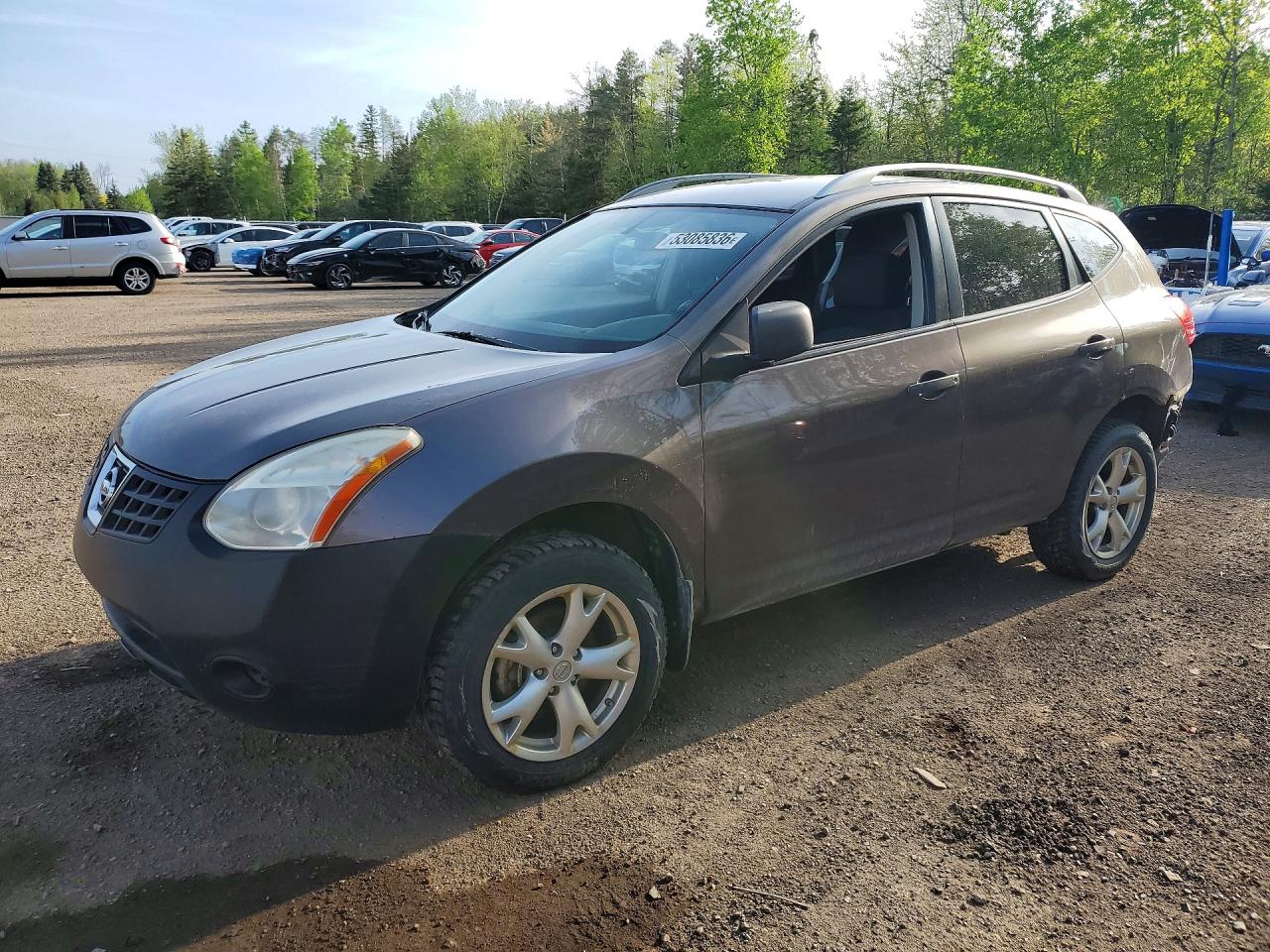 2009 Nissan Rogue S Charcoal vin: JN8AS58V09W169719