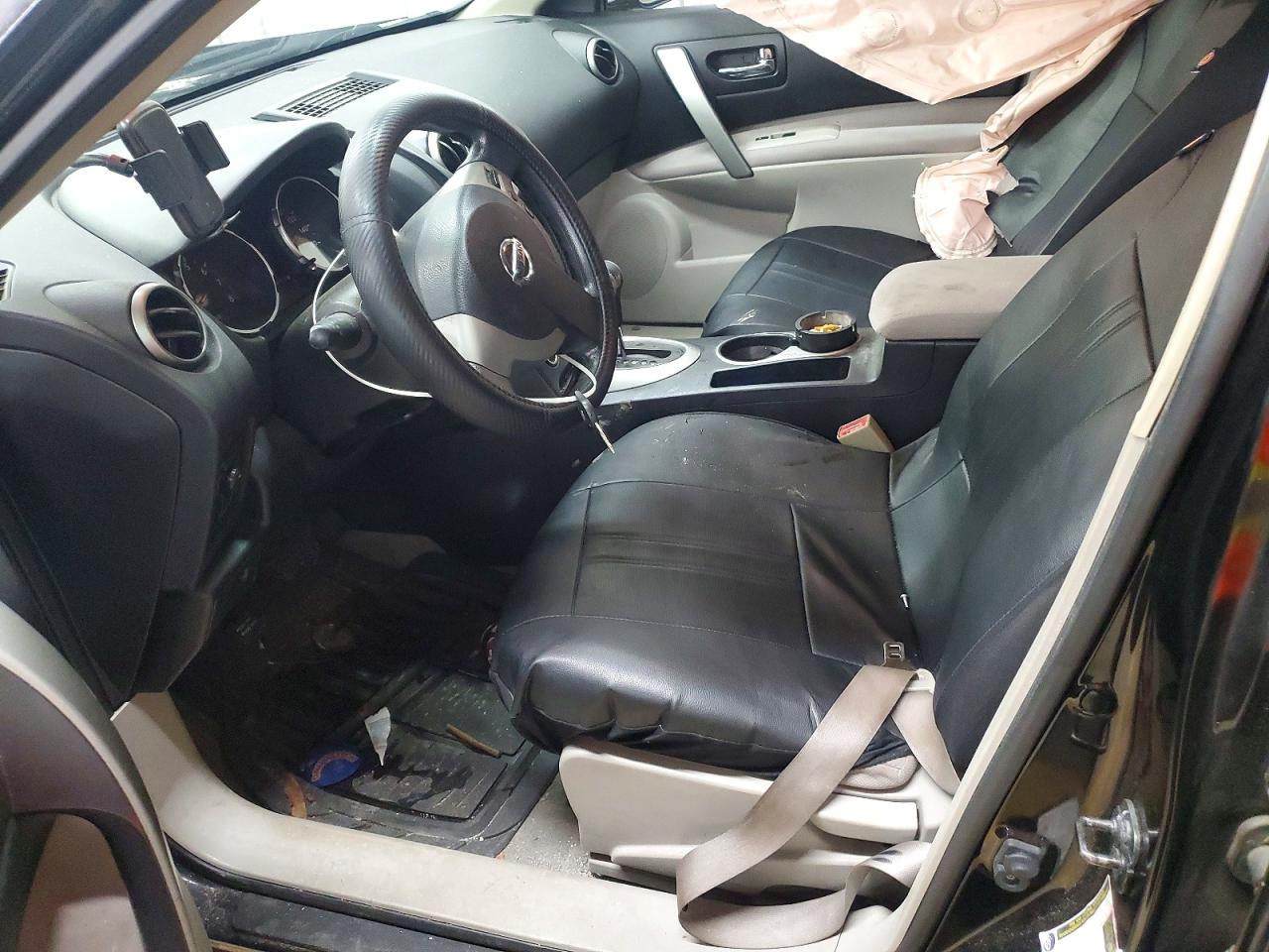 2009 Nissan Rogue S Black vin: JN8AS58V09W182342