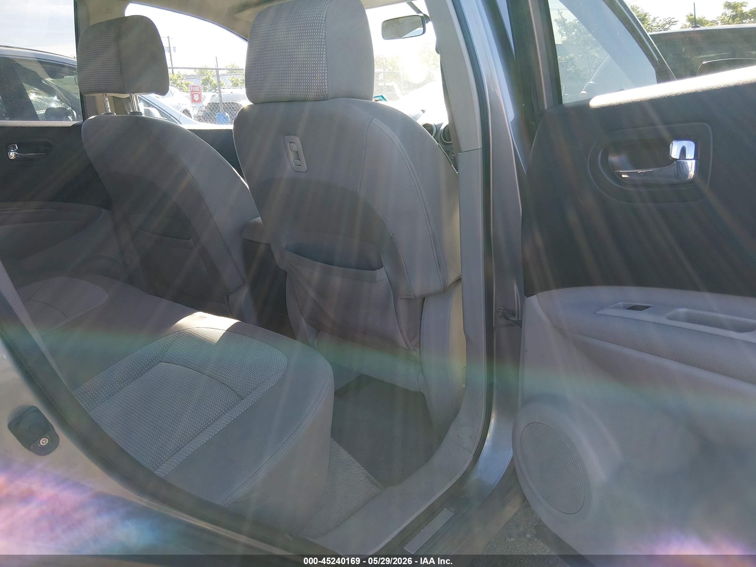 2009 Nissan Rogue Sl Серый vin: JN8AS58V09W193521