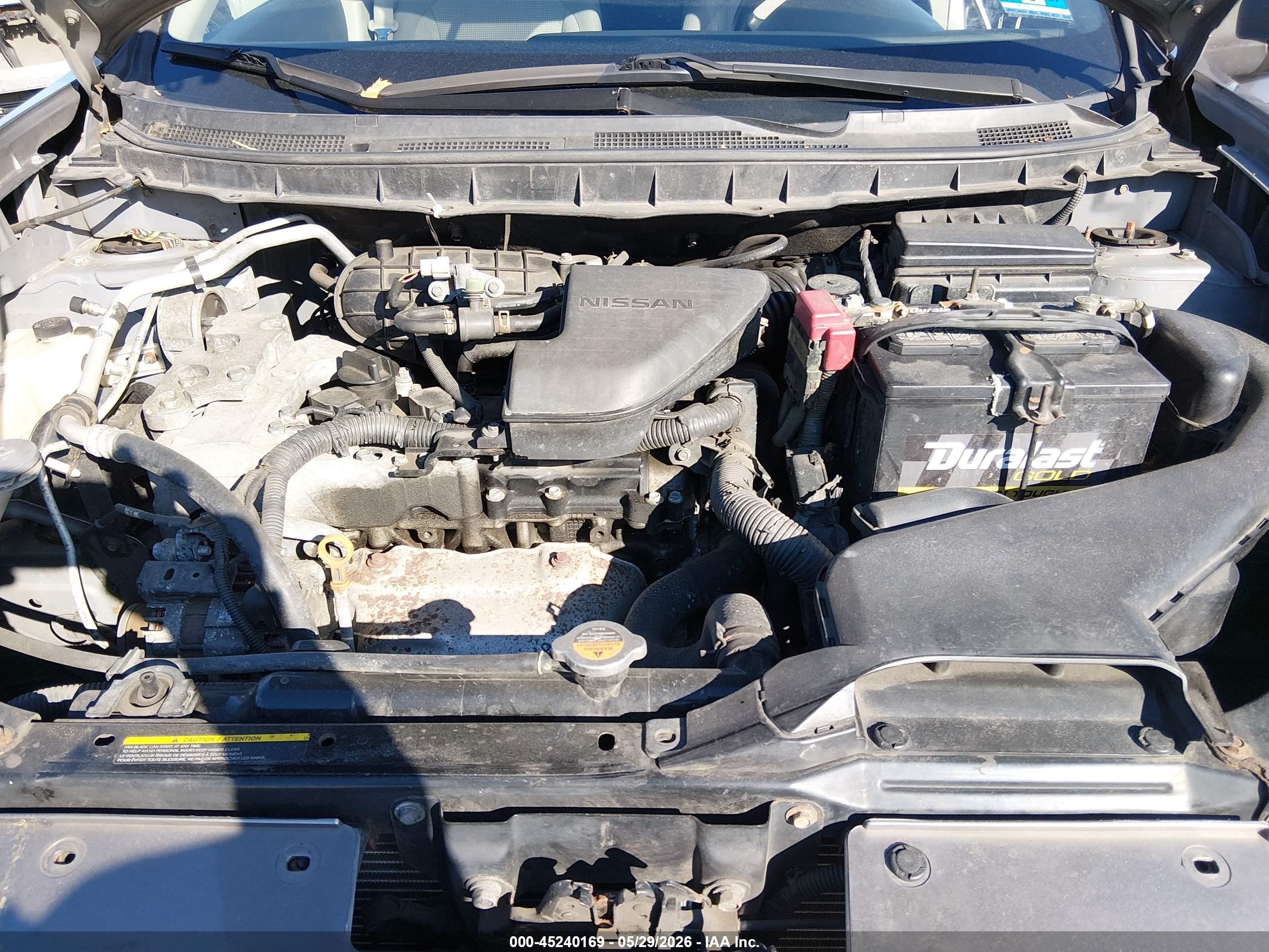 2009 Nissan Rogue Sl Серый vin: JN8AS58V09W193521