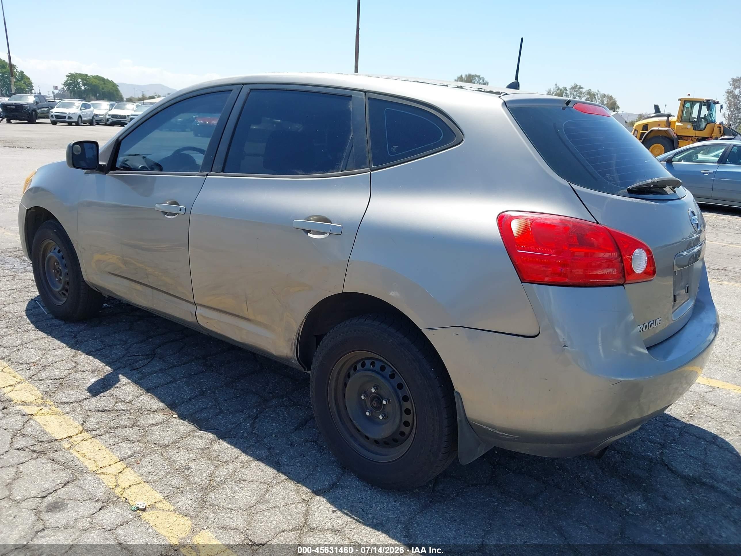 2009 Nissan Rogue S Коричневый vin: JN8AS58V09W435093