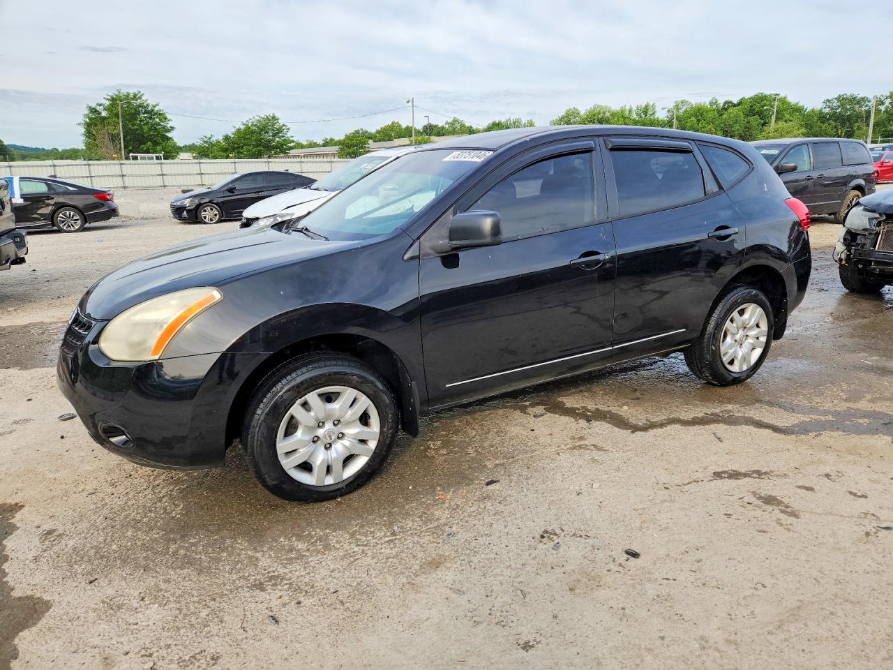 2009 Nissan Rogue S/sl Черный vin: JN8AS58V09W439399