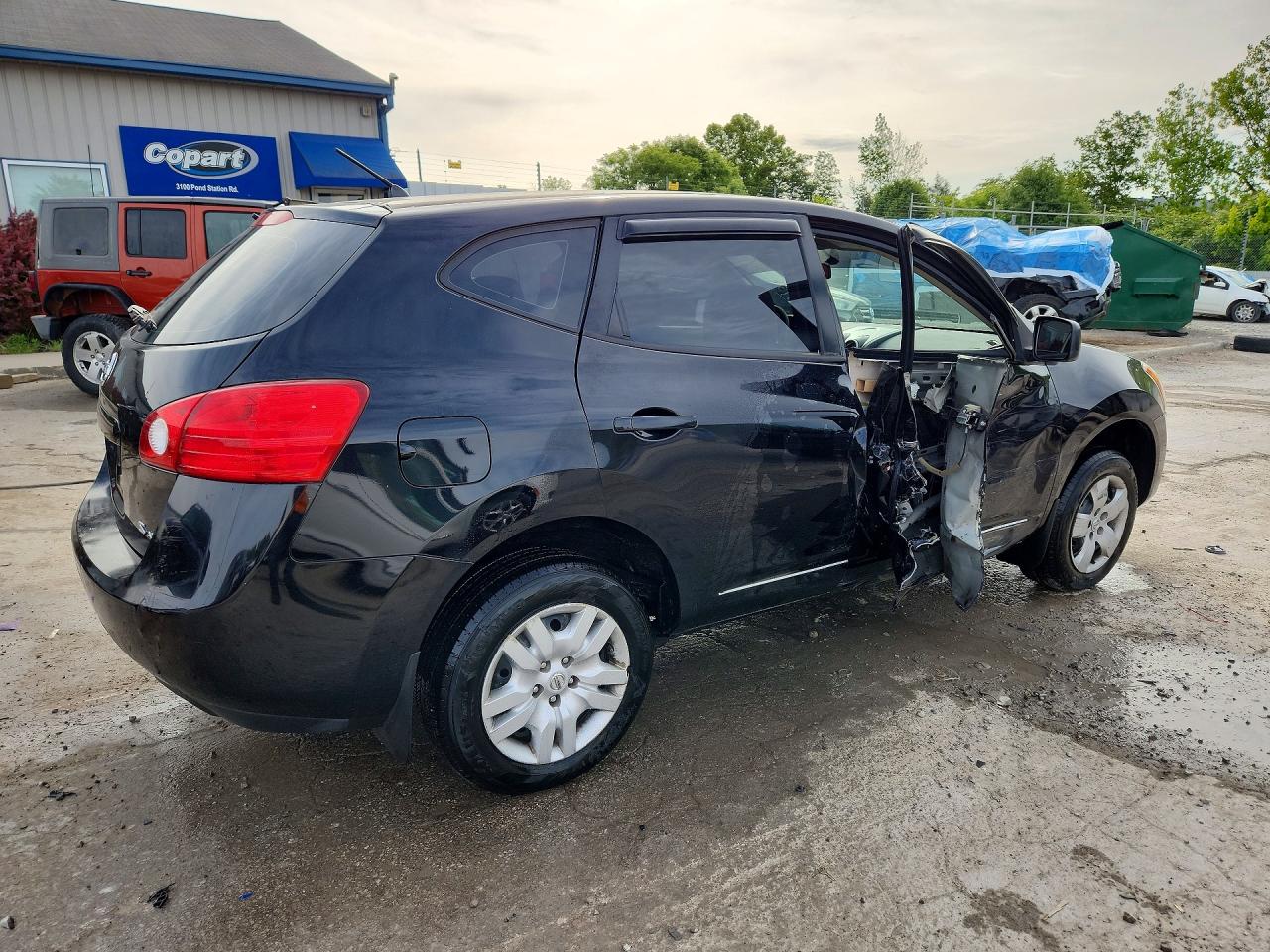 2009 Nissan Rogue S/sl Черный vin: JN8AS58V09W439399