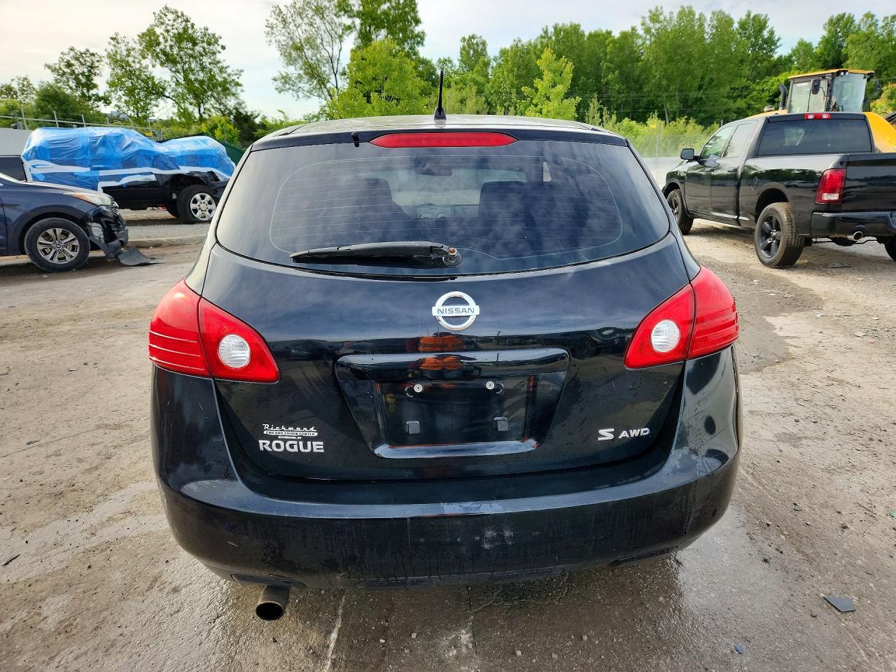 2009 Nissan Rogue S/sl Черный vin: JN8AS58V09W439399
