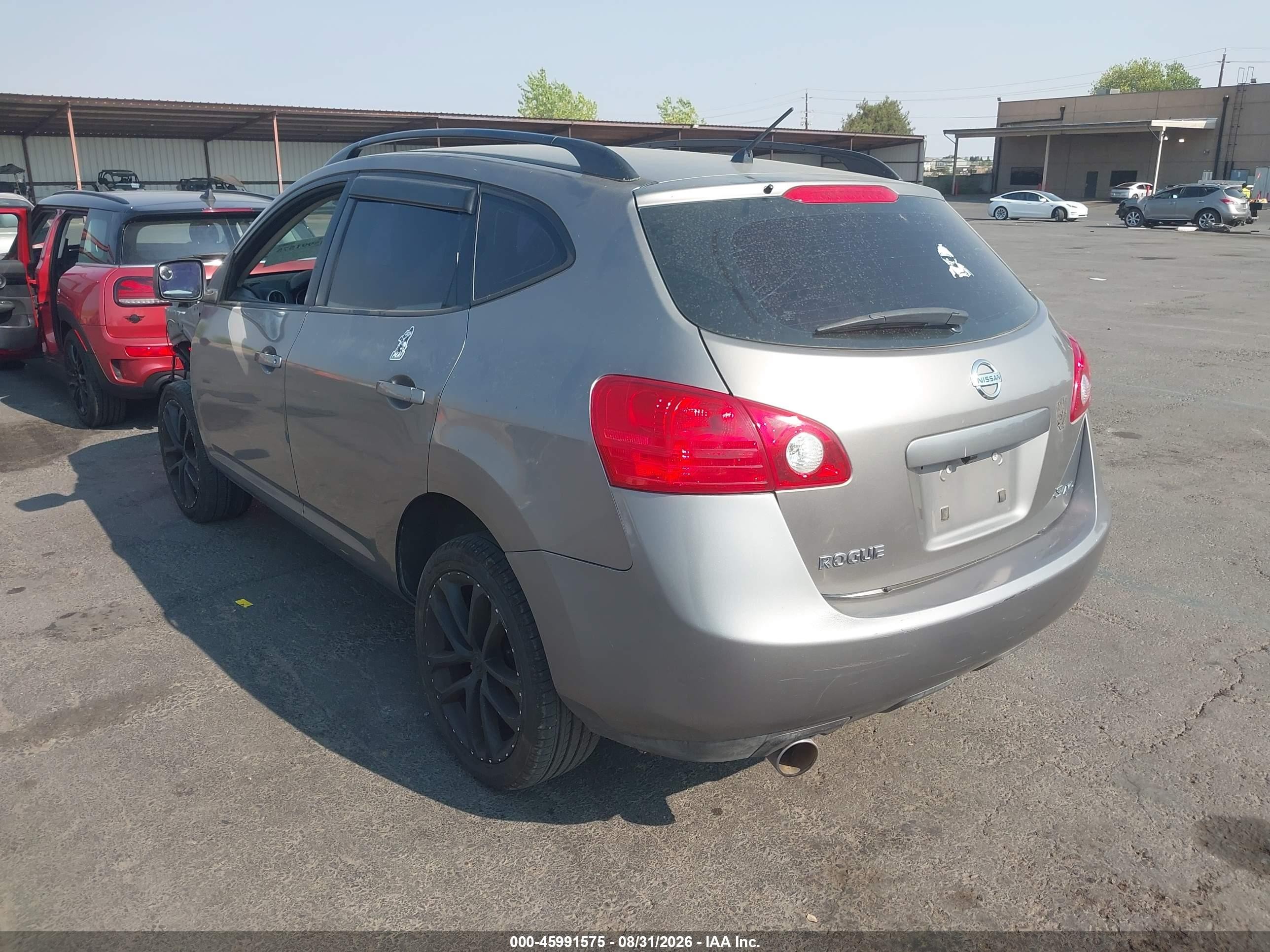 2009 Nissan Rogue S Brown vin: JN8AS58V09W441251