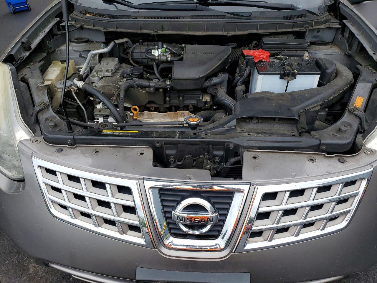 2009 Nissan Rogue Серый vin: JN8AS58V09W441556