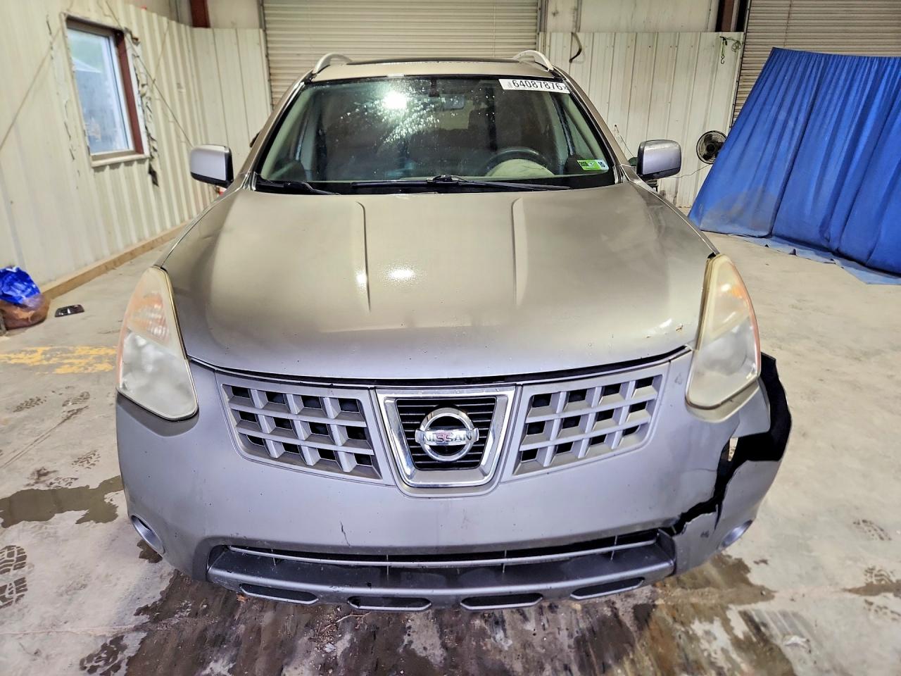 2009 Nissan Rogue S Silver vin: JN8AS58V09W447826
