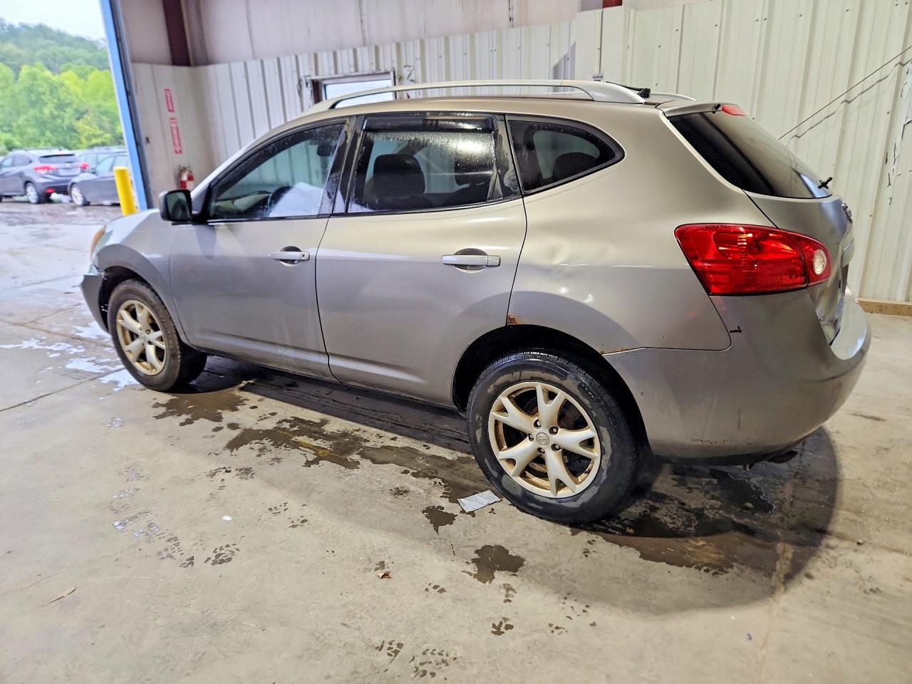2009 Nissan Rogue S Silver vin: JN8AS58V09W447826