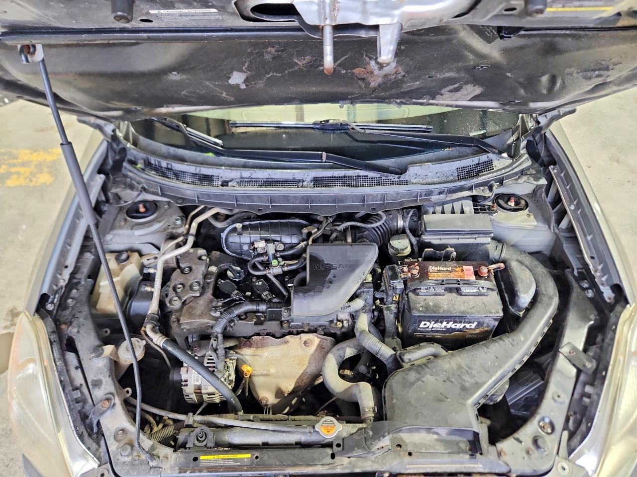 2009 Nissan Rogue S Silver vin: JN8AS58V09W447826