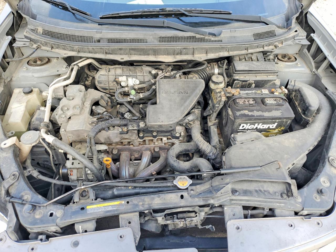 2009 Nissan Rogue S Silver vin: JN8AS58V09W447924