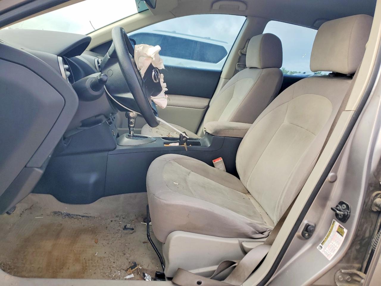 2009 Nissan Rogue S Silver vin: JN8AS58V09W447924