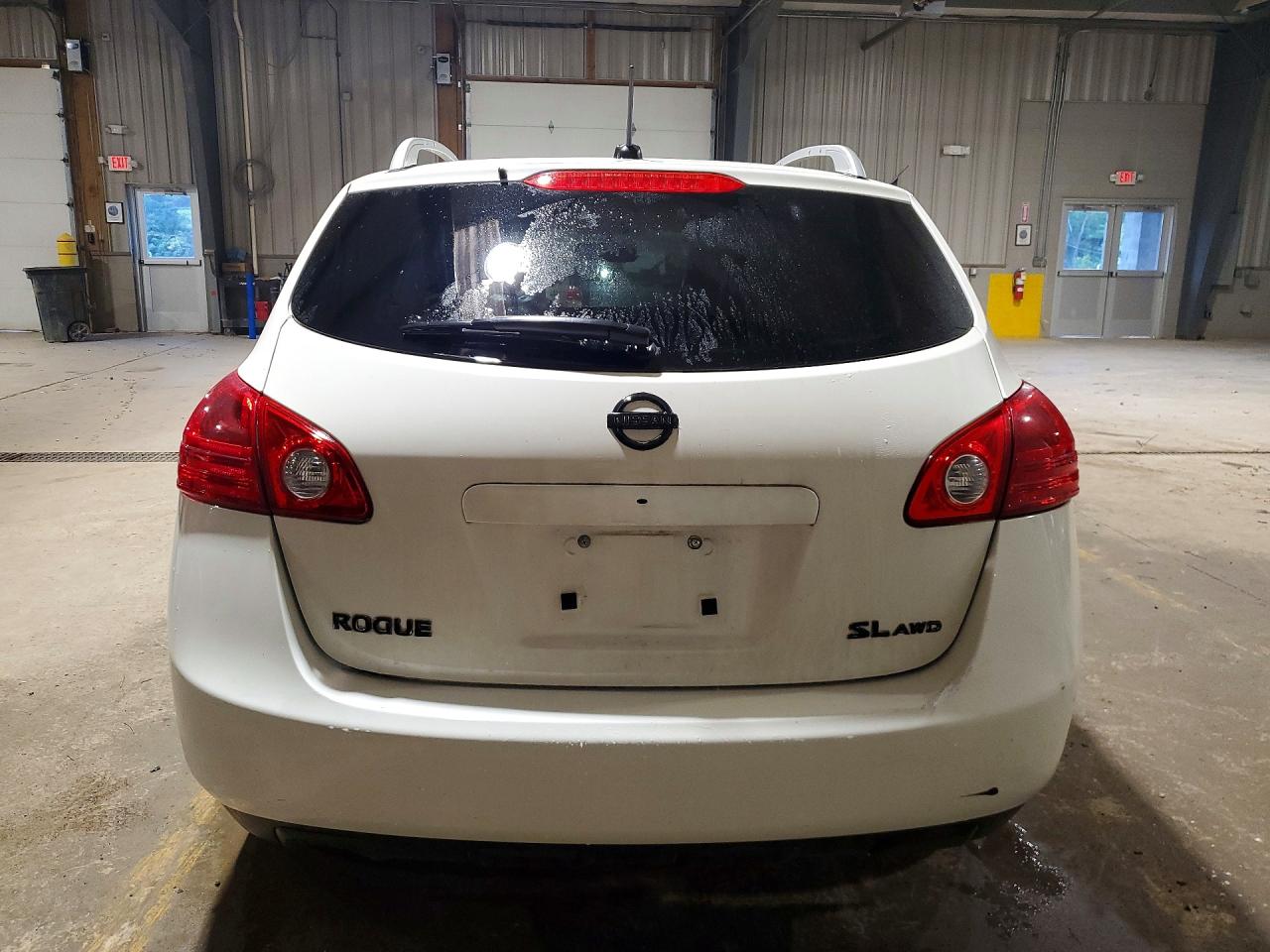 2008 Nissan Rogue S White vin: JN8AS58V18W103243