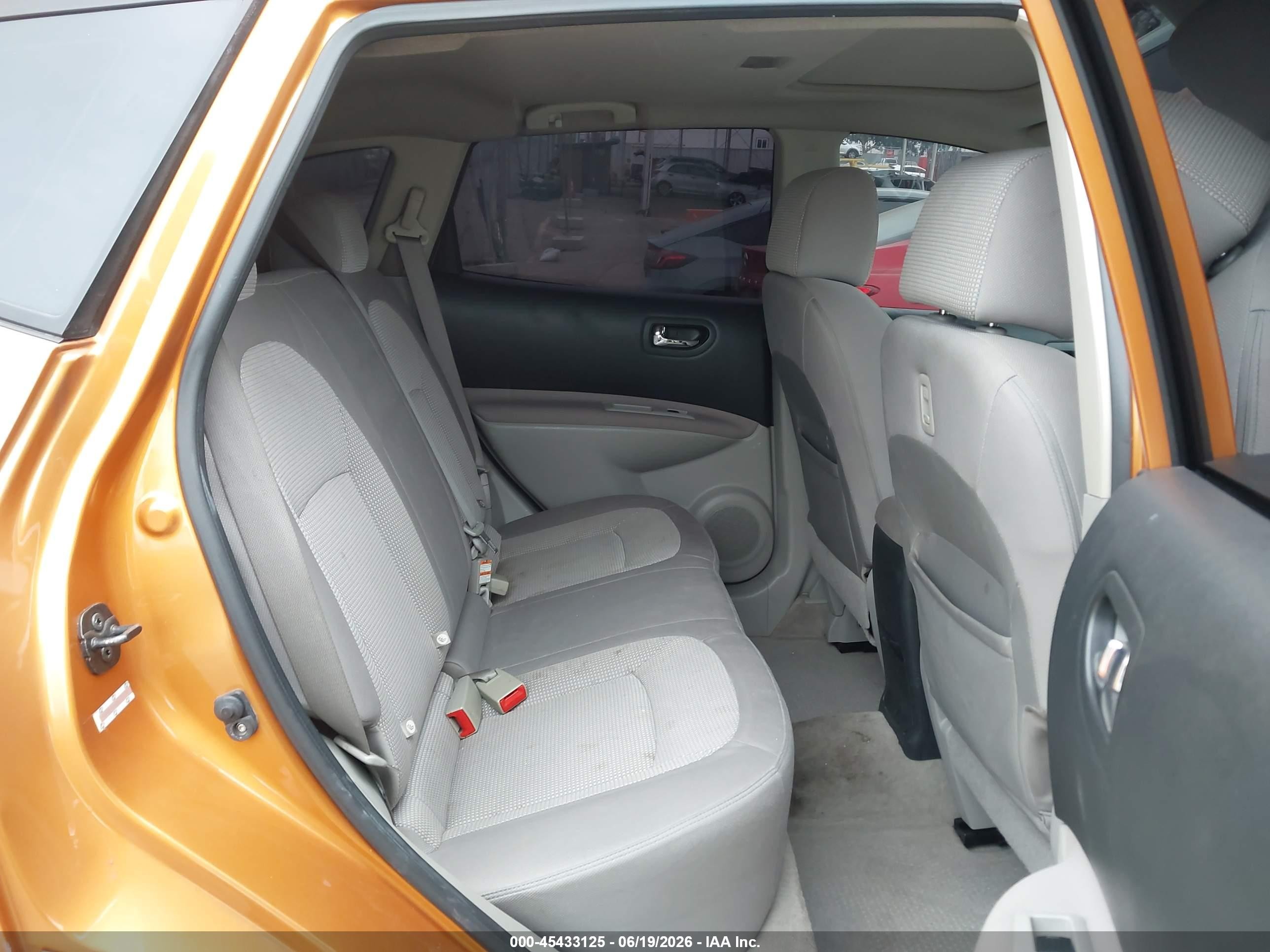 2008 Nissan Rogue Sl Orange vin: JN8AS58V18W111150