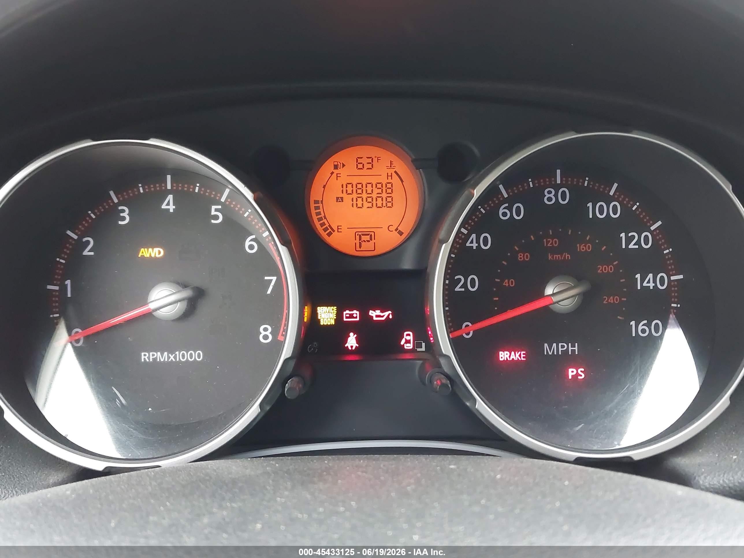 2008 Nissan Rogue Sl Orange vin: JN8AS58V18W111150