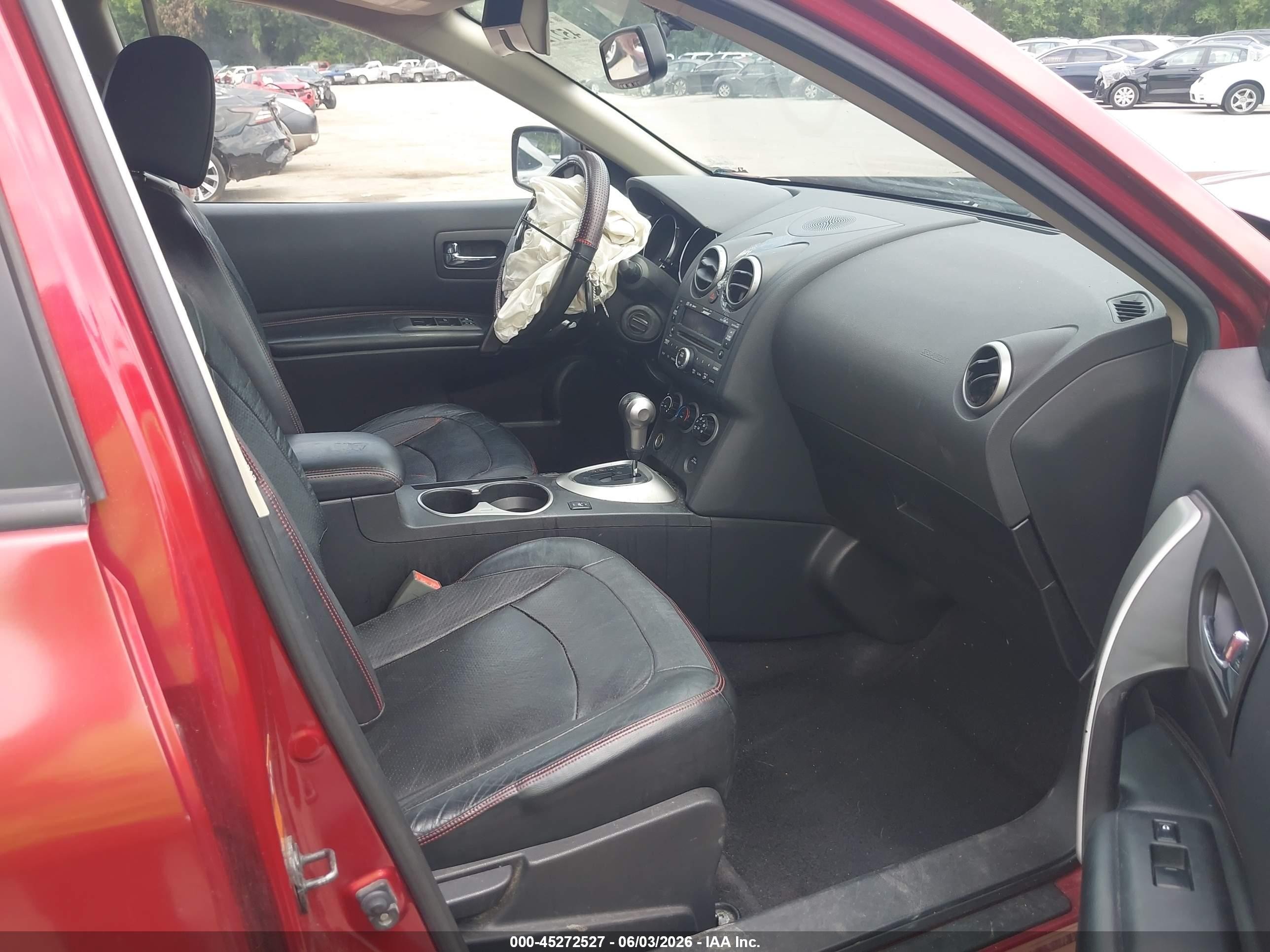 2008 Nissan Rogue Sl Red vin: JN8AS58V18W127798