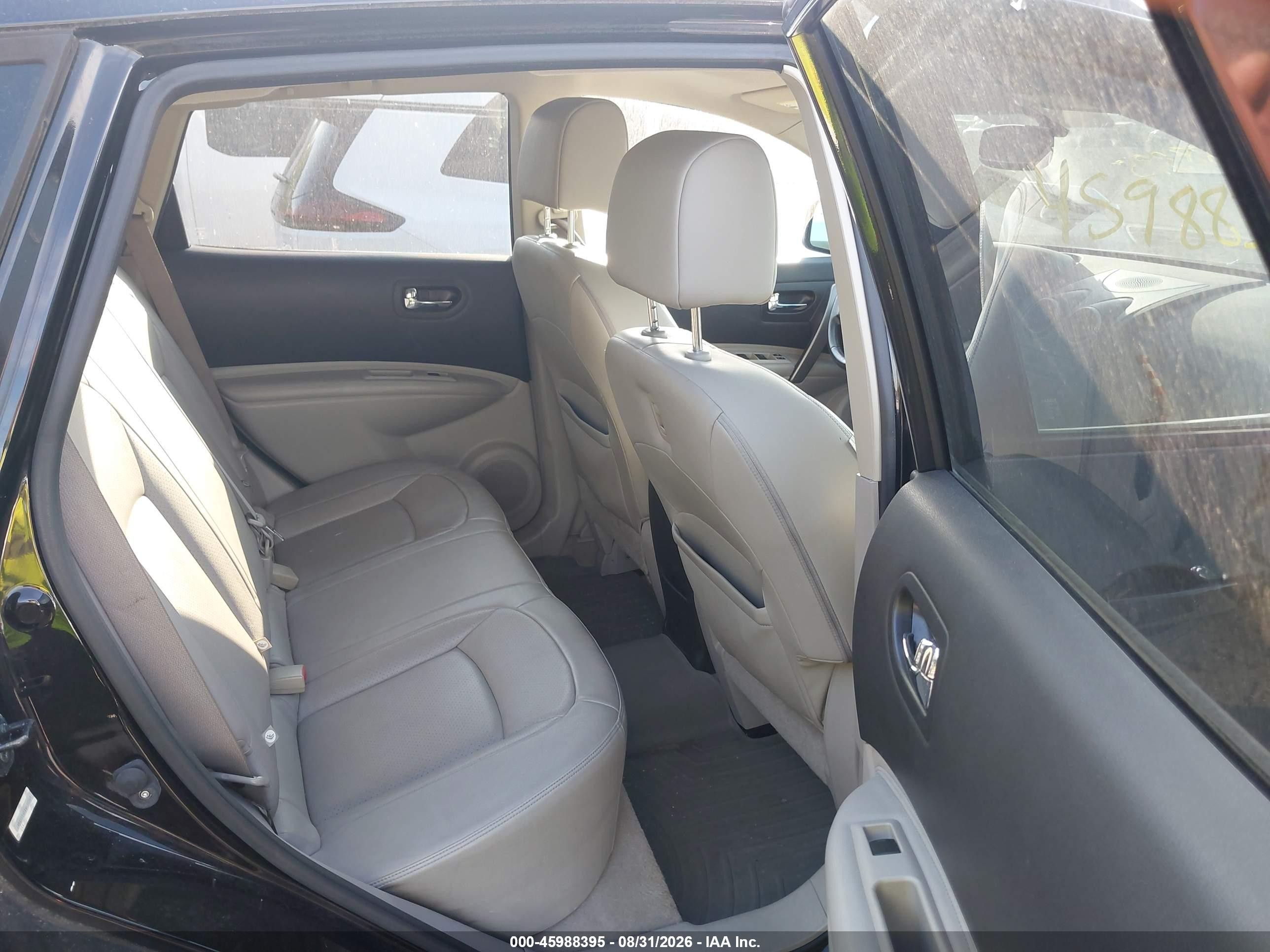 2008 Nissan Rogue Sl Black vin: JN8AS58V18W400349