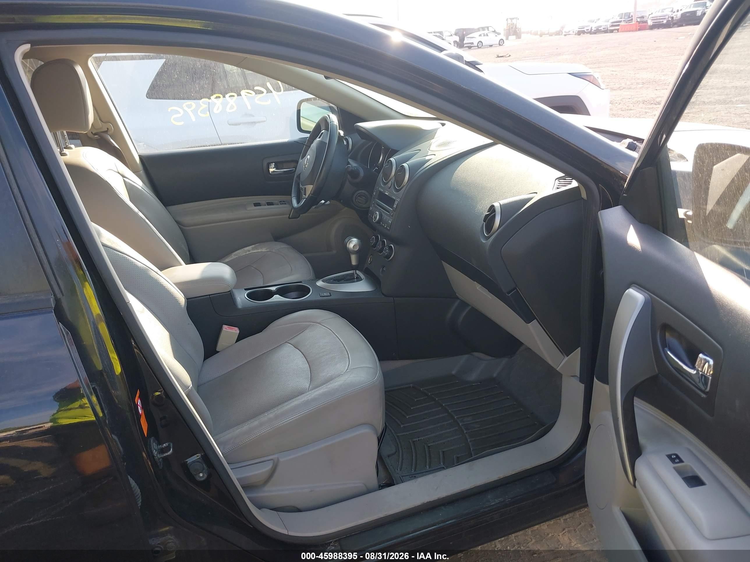 2008 Nissan Rogue Sl Black vin: JN8AS58V18W400349