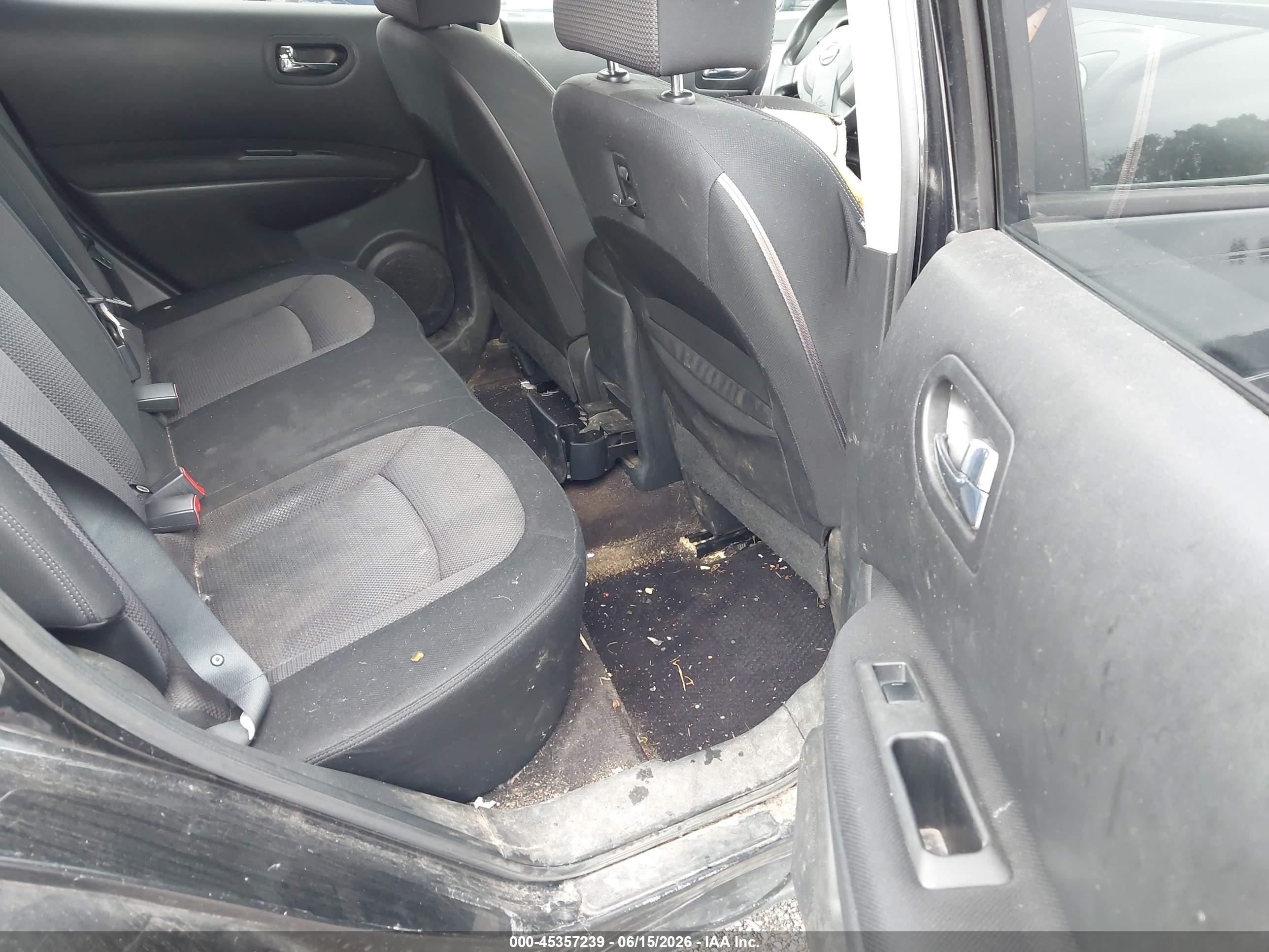 2008 Nissan Rogue Sl Black vin: JN8AS58V18W403008