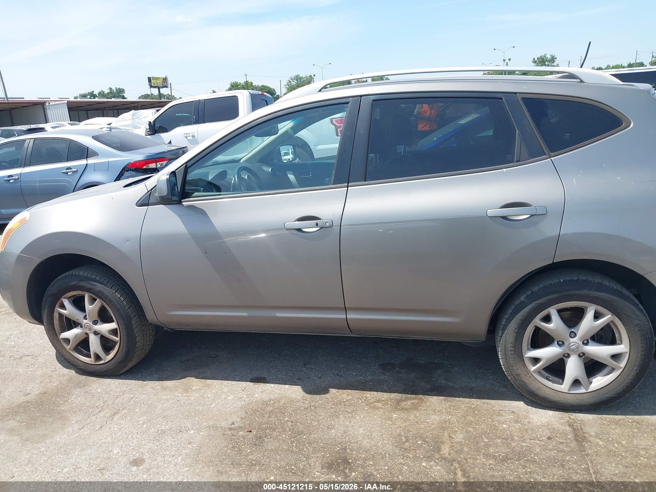 2008 Nissan Rogue Sl Silver vin: JN8AS58V18W405356