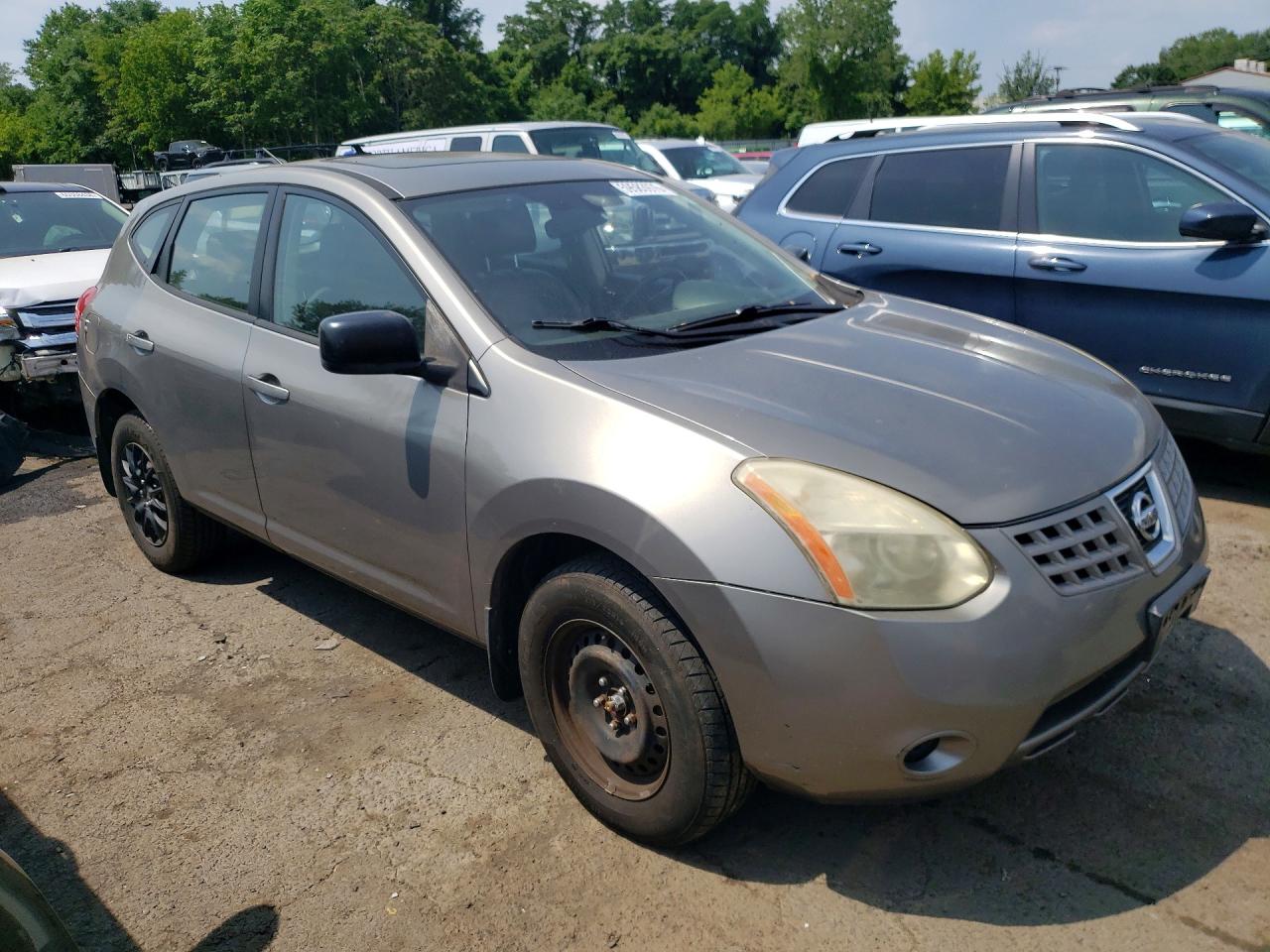 2008 Nissan Rogue S Серый vin: JN8AS58V18W408080