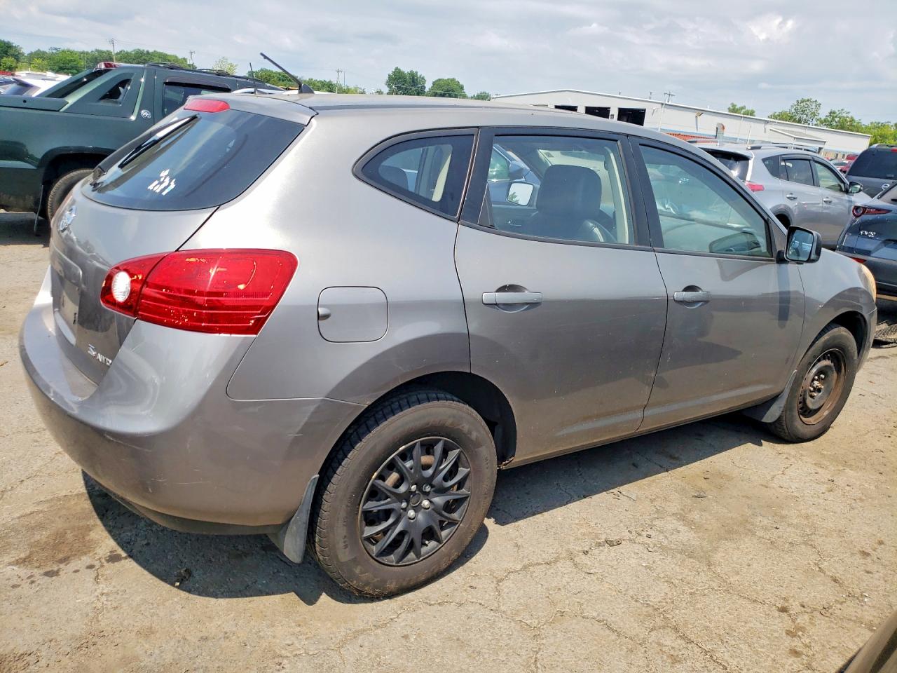 2008 Nissan Rogue S Серый vin: JN8AS58V18W408080